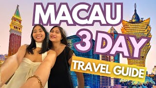 Macau 2026 Travel Guide: 3 Day Budget Itinerary • Best Tourist Attractions • Tips & Expenses Vlog