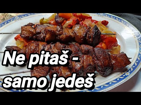 OVEN-GRILLED PORK SKEWERS THAT SLAP WITH FLAVOR – Peppers Explode, Pork Melts, You Shut Up and Eat