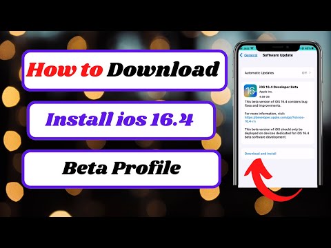 How to Get ios 16.4 Beta|How to Download ios 16.4 Beta|ios 16.4 Beta Profile Download