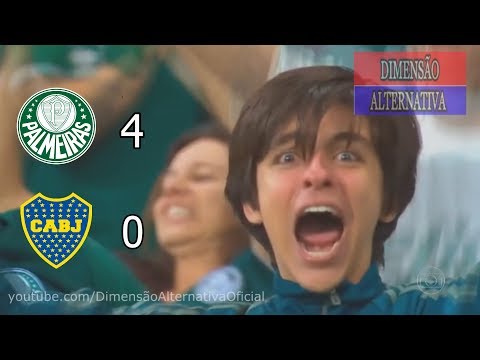 Palmeiras 4 x 0 Boca Juniors  - Melhores Momentos - SemiFinal  - Libertadores 2018 - Paródia