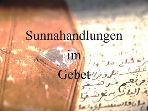 13 Maliki Fiqh Pflicht und Sunna im Gebet Achdari