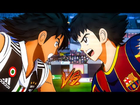 Juventus vs Barcelona - Captain Tsubasa - Tsubasa vs Hyuga [TRAILER]