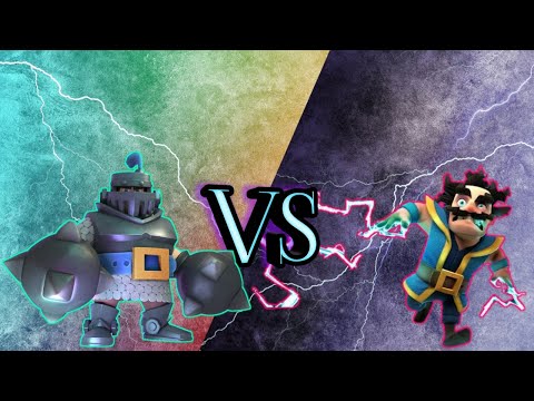 Mega Knight Vs Electro Wizard | 1v1 | Clash Royale