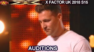 Marc Higgins  He&#39;s Robbie&#39;s Contemporary sings Careless Whispers AUDITIONS week 1 X Factor UK 2018