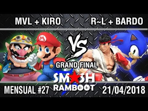 [SmashxRamboot #27] MVL+Kiro Vs. Robo~Luigi+El_Bardo - Grand FInals