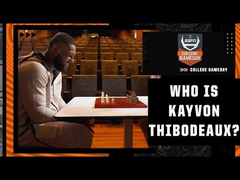 How the game of chess has influenced Kayvon Thibodeaux | College GameDay