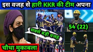 IPL 2021: list of 3 big reason Kolkata Knight Riders (KKR) lost match in IPL 2021