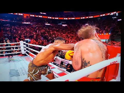 Jake Paul KO Slow Mo 😯