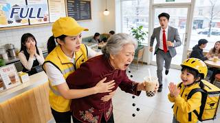 CEO's grandmom severely chokes,but a single mother saves her with Heimlich...Fate reversal!