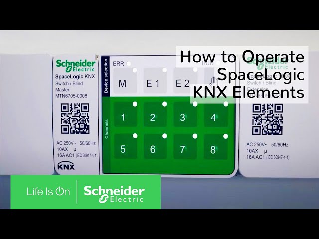 schneider electric Brytare spacelogic knx knx uni. bryt. m 8