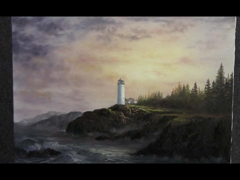 Paint with Kevin Hill - Lighthouse Sunrise