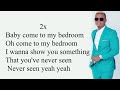 Harmonize - Bedroom lyrics video