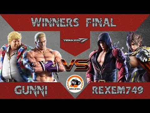 [GamingCafé] Tekken 7 Winners Final: Gunni vs rexem749