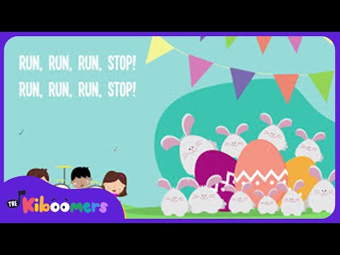 Ten Bunnies Counting Song 1-10 | Easter Song | Lyrics | Easter Bunny | Kids Song