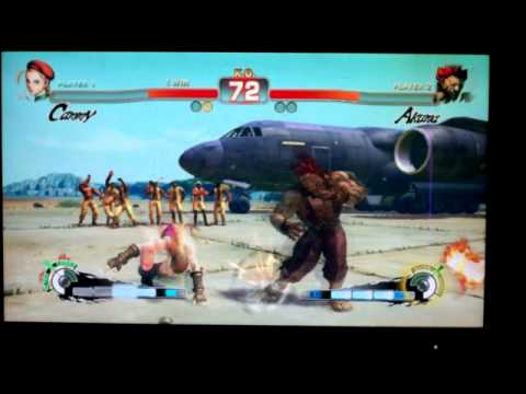 SSFIV Level|Up Wednesday Night Fights JR RODRIGUEZ ( AKUMA ) VS DJ Divine ( CAMMY ) On 10-13-10