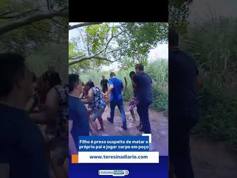 Filho é preso suspeito de matar o próprio pai e jogar corpo em poço no Sul do Piauí
