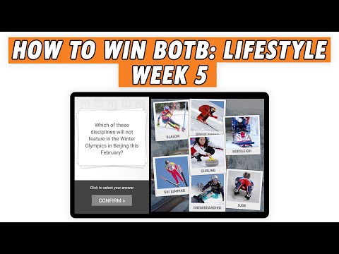 Win BOTB Lifestyle: Week 5 (January 31 - February 5 2022)