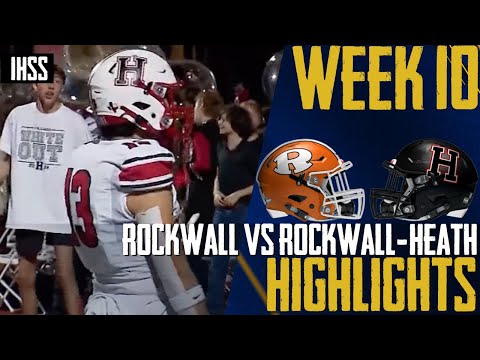 Dramatic I-30 Classic Highlights: Rockwall vs. Rockwall Heath Football Showdown!