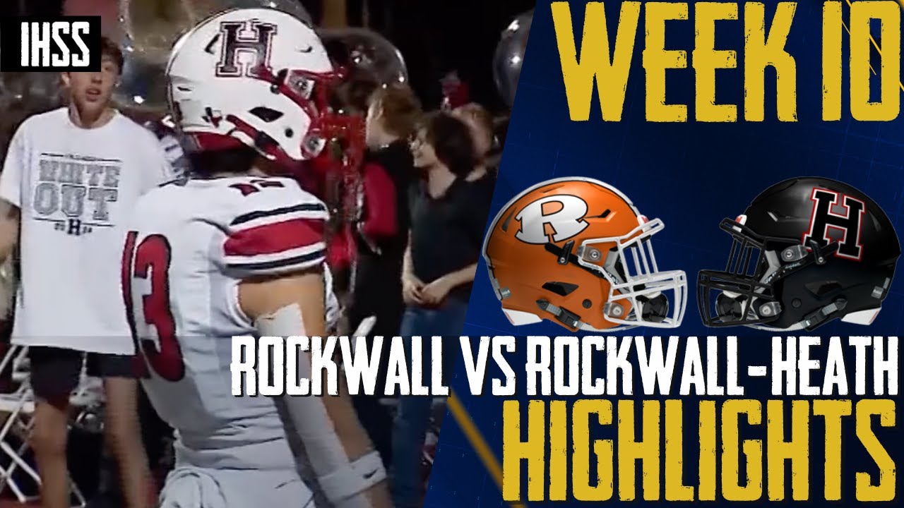 Dramatic I-30 Classic Highlights: Rockwall vs. Rockwall Heath Football Showdown!