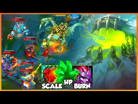 I got so much HP on Cho'Gath my ULTIMATE nearly ONESHOTS anyone (8000+ HP)