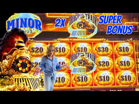 All Aboard the DRAGON TRAIN! 2 SUPER BONUSES! 17 BACK To BACK Bonus Rounds!