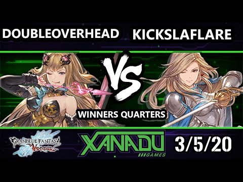 F@X 344 GBFV - DoubleOverhead (Metera) Vs. KicksLaFlare (Katalina) Granblue Fantasy: Versus Winners