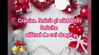 Download lagu 🎄 Sărbători fericite cu liniște și pace 🎄🎅🎁☃️🙏 Urări frumoase de Crăciun 🎄 mp3