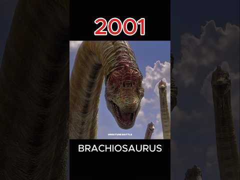 Evolution of Brachiosaurus (1993 - 2025)