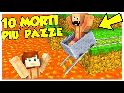 The 10 Weirdest Ways to Die in Minecraft!