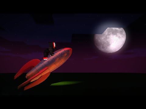 Steve's Mind-Blowing Journey to the Moon 🌕 - Epic Minecraft Mod!
