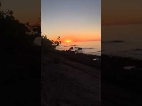 Time lapse of sunset