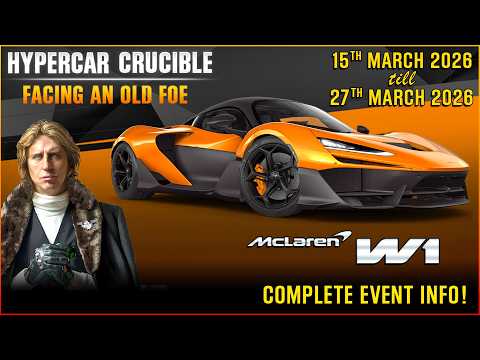 CSR2 ✨HYPERCAR CRUICIBLE - FACING AN OLD FOE✨ EVENT INFO!
