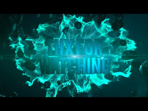 FREE 3D Space Outro Template #1 Video