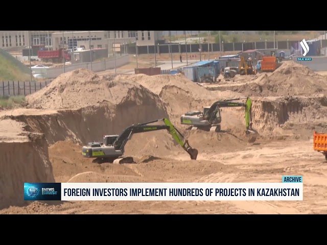 Қозоғистонда юзлаб янги корхоналар устида иш бошланди