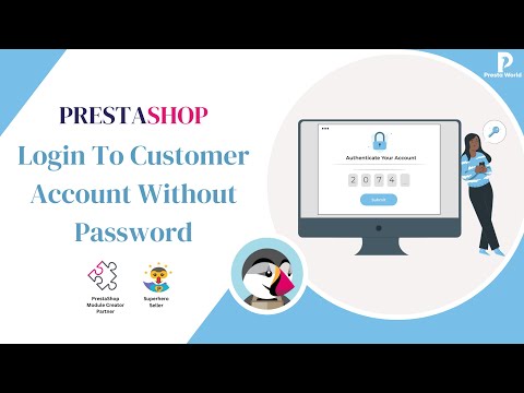 Login To Customer Account Without Password - Prestashop Module