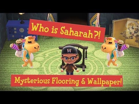 Let's Talk About Saharah and How to Find Rare Wallpaper and Flooring! | Animal Crossing New Horizons