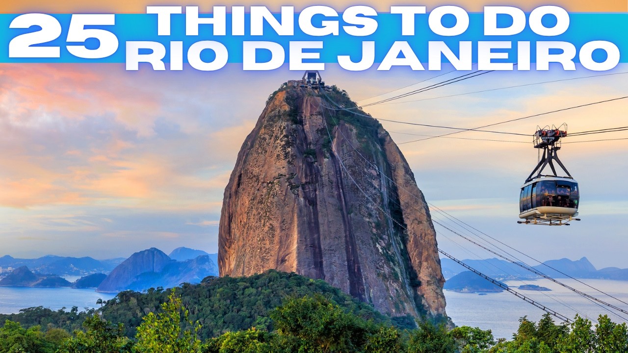 Best Things To Do in Rio De Janeiro Brazil 2024 4K