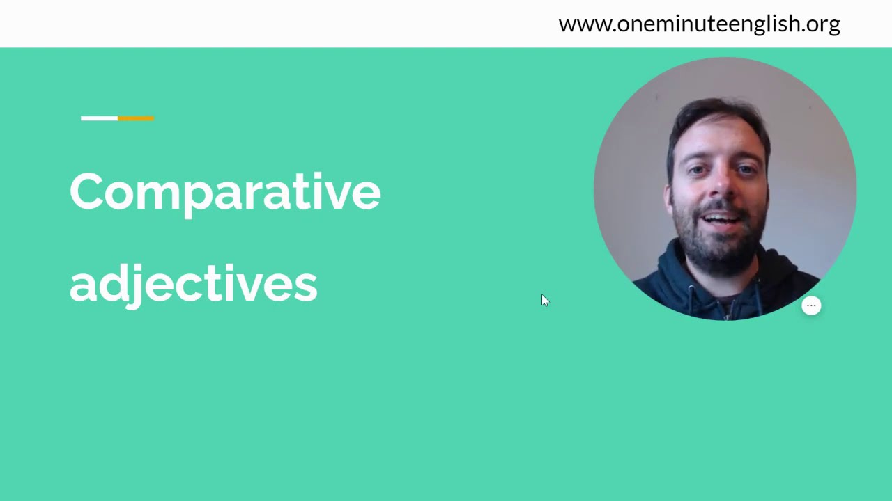 Comparatives Adjectives Rules and Exercises