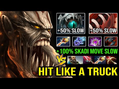 TRUE LIFESTEAL POWER 100% Move Slow 1v5 Lifestealer Skadi Satanic EPIC 10K MMR Dota 2