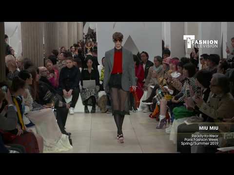 MIU MIU Ready-to-Wear Paris Fashion Week Spring/Summer 2019