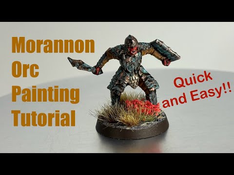 Middle Earth SBG painting tutorial: Morannon Orc