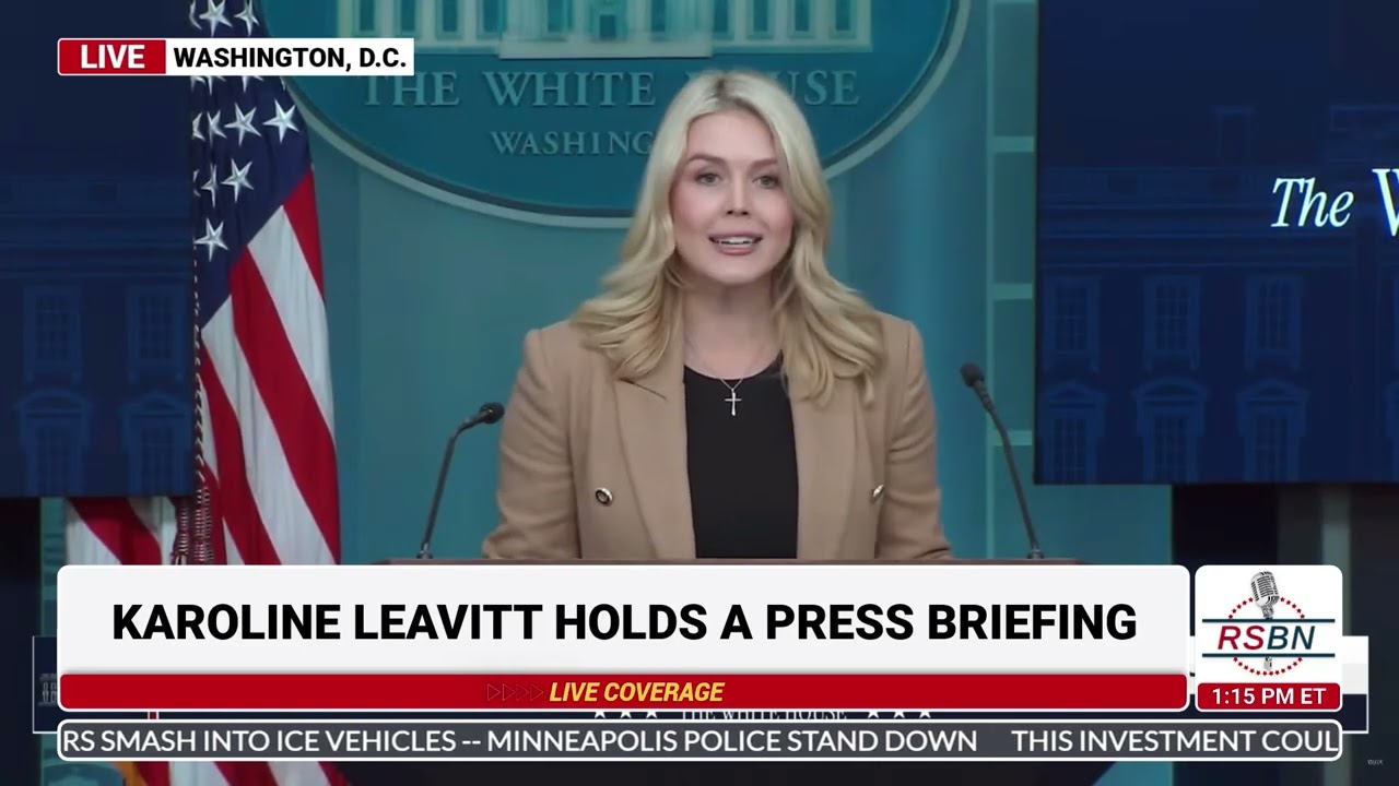 WATCH: Karoline Leavitt Details the Immense Economic Wins of Trump's Presidency - 01/15/26