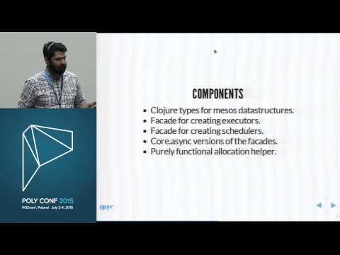 PolyConf 15: Distributed systems the easy way with Clojure and Mesos / Pierre-Yves Ritschard