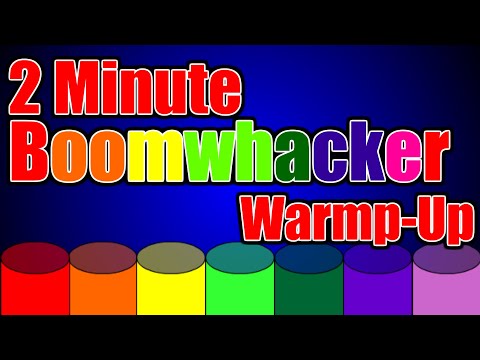 2 Minute Boomwhacker Warm-Up | Descending