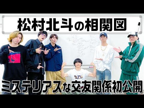SixTONES【松村北斗の相関図】も書いてみたら…やっぱり凄かった