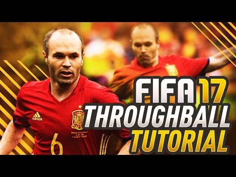NEW FIFA 17 THREADED THROUGH BALL TUTORIAL! HOW TO IMPROVE COUNTER ATTACKS, PASSING, & EASY GOALS!