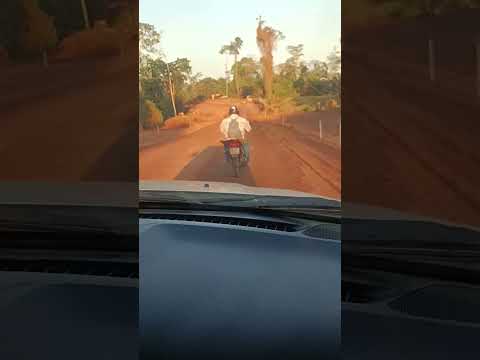1 km de asfalto no meio do nada Alta Floresta do Oeste / Rondônia
