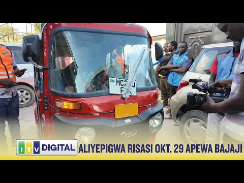 KIJANA ALIYEPIGWA RISASI OKT. 29 APEWA BAJAJI