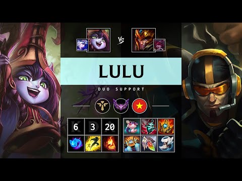 Lulu Support vs Jarvan IV: Killing spree - VN Master Patch 14.24