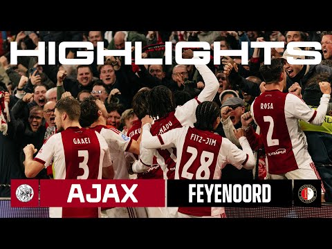 FOR AJAX AMSTERDAM ❌❌❌ | Ajax vs. Feyenoord Highlights | Friends Lottery Eredivisie